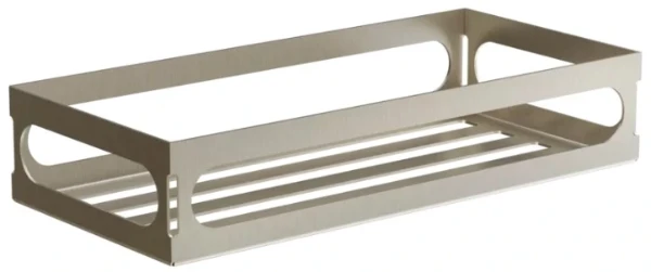 GESSI Rilievo Accessories Console murale 30 cm. Finox Brushed Nickel