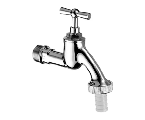 SCHELL Dubbel dienstkraan met krukhendel 1/2", matchroom