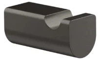 GESSI Rilievo Accessories Patère. Black Metal Brossé PVD