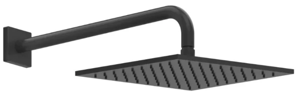 Gessi Rilievo Douchette anticalcaire latérale orientable. Noir XL