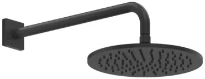 Gessi Rilievo Douchette anticalcaire latérale orientable. Noir XL