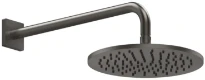 GESSI Rilievo Douchette anticalcaire laterale orientable. Black Metal Brossé PVD