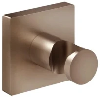 GESSI Rilievo Support fixe pour douchette. Cuivre Brossé PVD