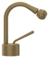 GESSI Goccia Mitigeur bidet sans vidage avec flexibles de raccordement. Antique Laiton