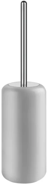 Gessi Goccia porte-brosse de toilette à poser - chromé - blanc