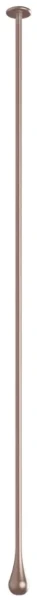 GESSI Goccia Bec au plafond à compléter par un mitigeur à commande séparée à completer par in mitigeur a commande séparée ou par un de nos système électroniques. Copper Brushed GHRC