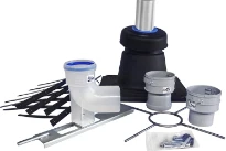 Burgerhout Flexline set de raccordement complète 80 mm