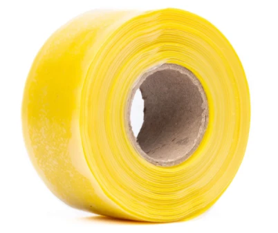 TracPipe PLT zelfvulcaniserende silicone tape 25 mm (rollengte 2m) - geel - prijs per rol
