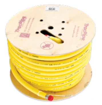 TracPipe PLT inox flexibele buis voor gas 15 mm (rollengte 30m) - geel - prijs per meter