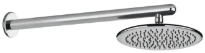 GESSI Goccia Pomme de douche orientable anticalcaire avec bras mural. chromé