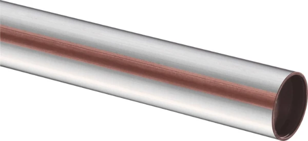 Viega Temponox XL AISI 430Ti tuyau acier inoxydable à paroi mince 64 x 1,5 mm (longueur 6m - botte 60m) - prix au mètre - Non compatible avec des installations d’eau potable