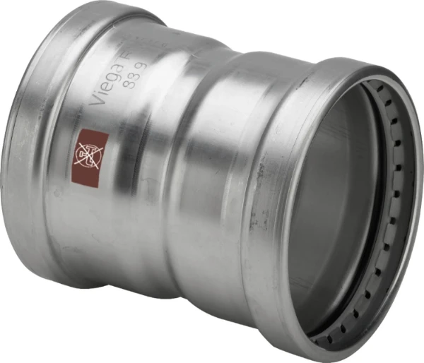 Viega Temponox XL inox mof FF 108 x 108 mm - niet geschikt voor drinkwater