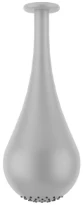 Gessi Goccia pomme de douche au plafond - blanc mat - anti-calcaire