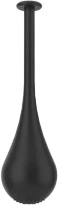 Gessi Goccia pomme de douche au plafond - noir mat - anti-calcaire