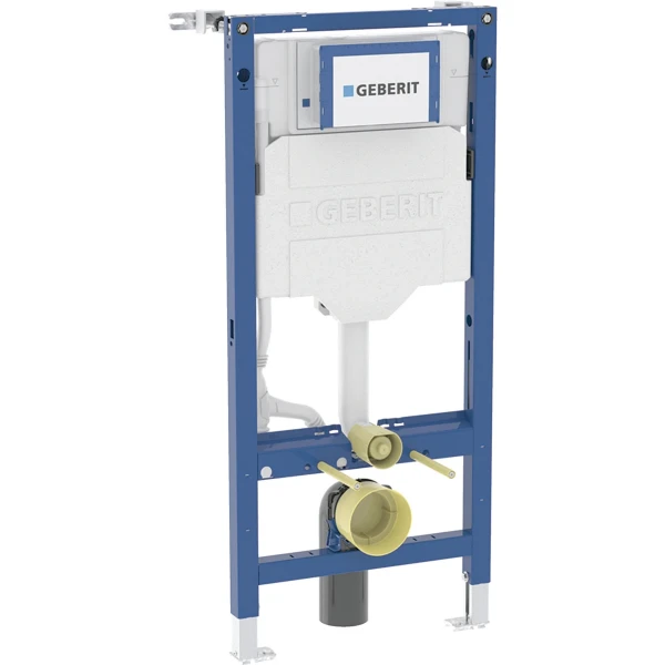 Geberit Systemfix élément pour WC suspendu 1120 mm - avec réservoir de chasse d’eau intégré Sigma 12 cm