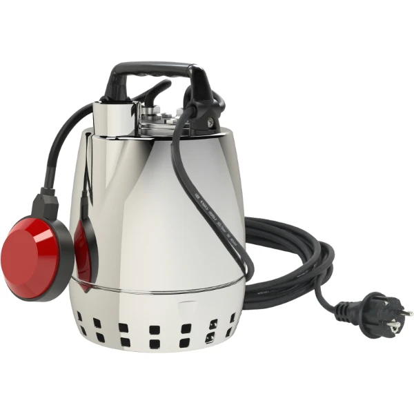 ProOne Beta Aqualift3 Low dompelpomp met vlotter (inox) 4/4 - 10 m³/h - 1x230V - opvoerhoogte max 8,3 m - met vlotter