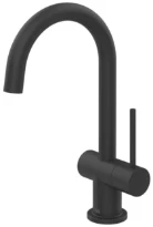 Gessi Pillar Taps Robinet à bec pivotant Noir XL