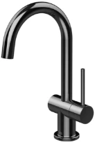 GESSI Pillar Taps Robinet à bec pivotant Black Metal PVD