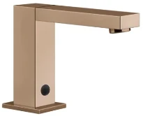 GESSI Sensor Taps Mitigeur lavabo electronique fourni avec 2 robinets sous-lavabo pour contrôle de la température et du débit. Cuivre PVD