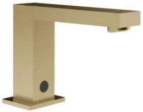 GESSI Sensor Taps Mitigeur lavabo electronique fourni avec 2 robinets sous-lavabo pour contrôle de la température et du débit. Warm Bronze Br. PVD