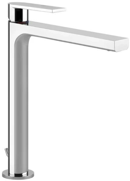 Gessi Emporio via Manzoni wastafelmengkraan, verhoogd model chroom met lediging