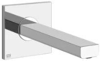 Gessi Emporio via Manzoni uitloop voor wastafel chroom wandmontage, uitloop 147mm