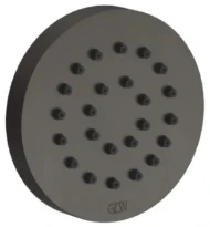 Gessi Anello body jet lateral -  Black Metal Brushed PVD