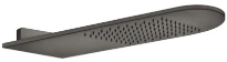 Gessi Anello pomme de douche - mural - Black Metal Brushed PVD