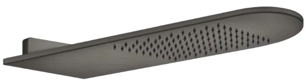 Gessi Anello pomme de douche - mural - Black Metal Brushed PVD