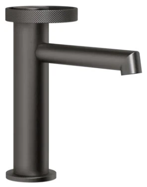 Gessi Anello wastafelmengkraan zonder waste - Black Metal Brushed PVD