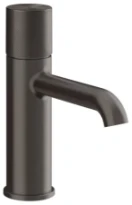 Gessi Habito Diamantato mélangeur lavabo - Black Metal Brushed PVD