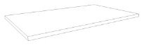 Procasa Kivu plan vasque 700 x 500 x 18 - blanc