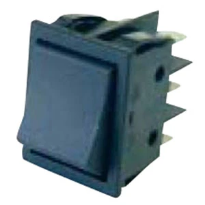 ACV WSS Interrupteur noir 22x30 dbl.inv 6cont.