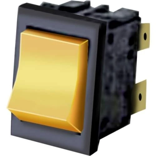 ACV Interrupteur 2P jaune