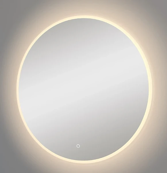 Procasa Universal miroir ronde 600 x 600 mm - surround led - anti vapeur - avec capteur