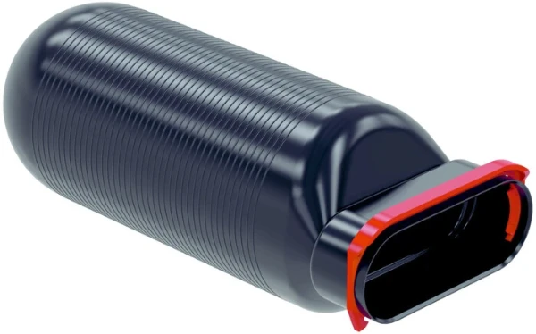 Zehnder ComfoCase - Plénum droit CLRF - DN125/1xflat51 - RLC - L=300mm