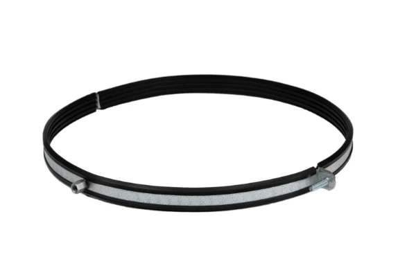 ProOne Spiralit ventilatiebeugel met rubber M8/M10 160 mm - verzinkt