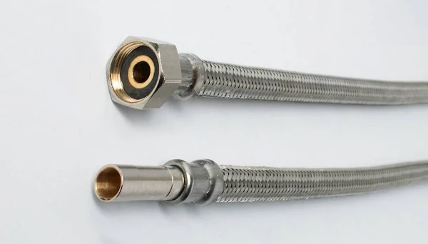 Fixaflex Superflex San inox flexible MF 10 x 3/8 F - 300 mm - avec joint intégré - Max 90° C