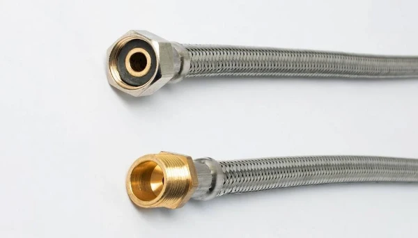 Fixaflex Superflex San inox flexibel MF 3/8 x 3/8 F - 1000 mm - met geïntegreerde dichting - Max 90° C