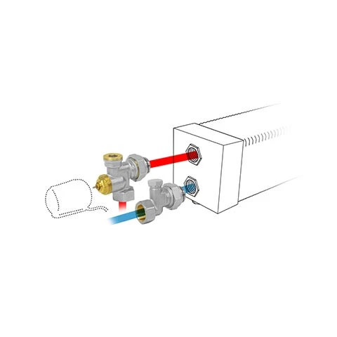 Jaga kit 301 - Moteur thermoélectrique 24 VC - sans raccords bicônes