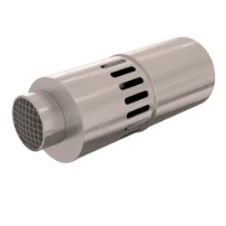 Ubbink Rolux 4G PP/Inox Passage mural 80/125 mm