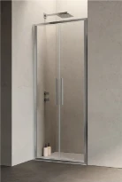 Samo Hexa porte battante 2000 x 750 mm (720-760 mm) - transparant - chromé