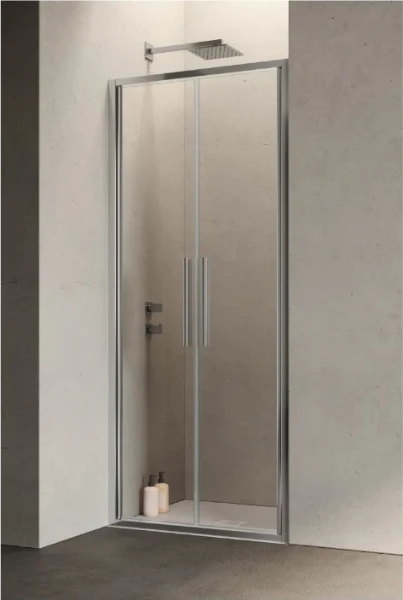 Samo Hexa porte battante 2000 x 750 mm (720-760 mm) - transparant - chromé