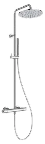 Ideal Standard CeraTherm T25 New système de douche EcoFlow - Chromé - douchette 1jet 6 l/min - douche principale 250 mm 8 l/min - IdealFlex 1/2 x 1750 mm