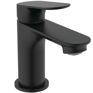 Ideal Standard Ceralife O mitigeur de lavabo avec click-clack - Silk Black - Technologie BlueStart - 3,8 l/min