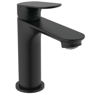 Ideal Standard Ceralife O Grande mitigeur de lavabo avec click-clack - Silk Black - Technologie BlueStart - 3,8 l/min