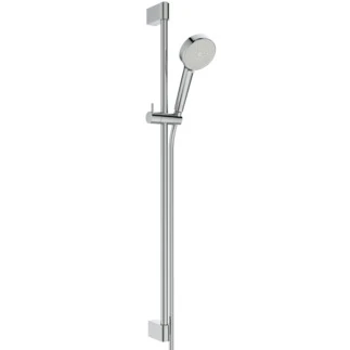 Ideal Standard IdealRain doucheset 900 mm - chroom - handdouche 2jet 100 mm chroom/wit - IdealFlex 1/2 x 1750 mm - 8 l/min