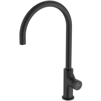 Ideal Standard Ceraline Nuovo mitigeur de cuisine - Silk Black - Bec en C