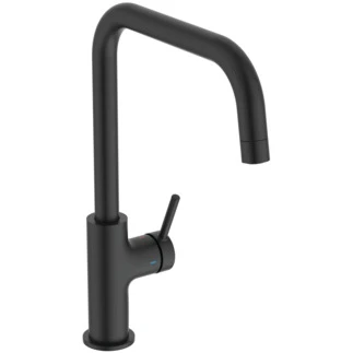Ideal Standard Ceraline Nuovo mitigeur de cuisine - Silk Black - Bec en L