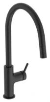 Ideal Standard Ceraline Nuovo mitigeur de cuisine  - Silk Black - Bec en C - Douchette extractible